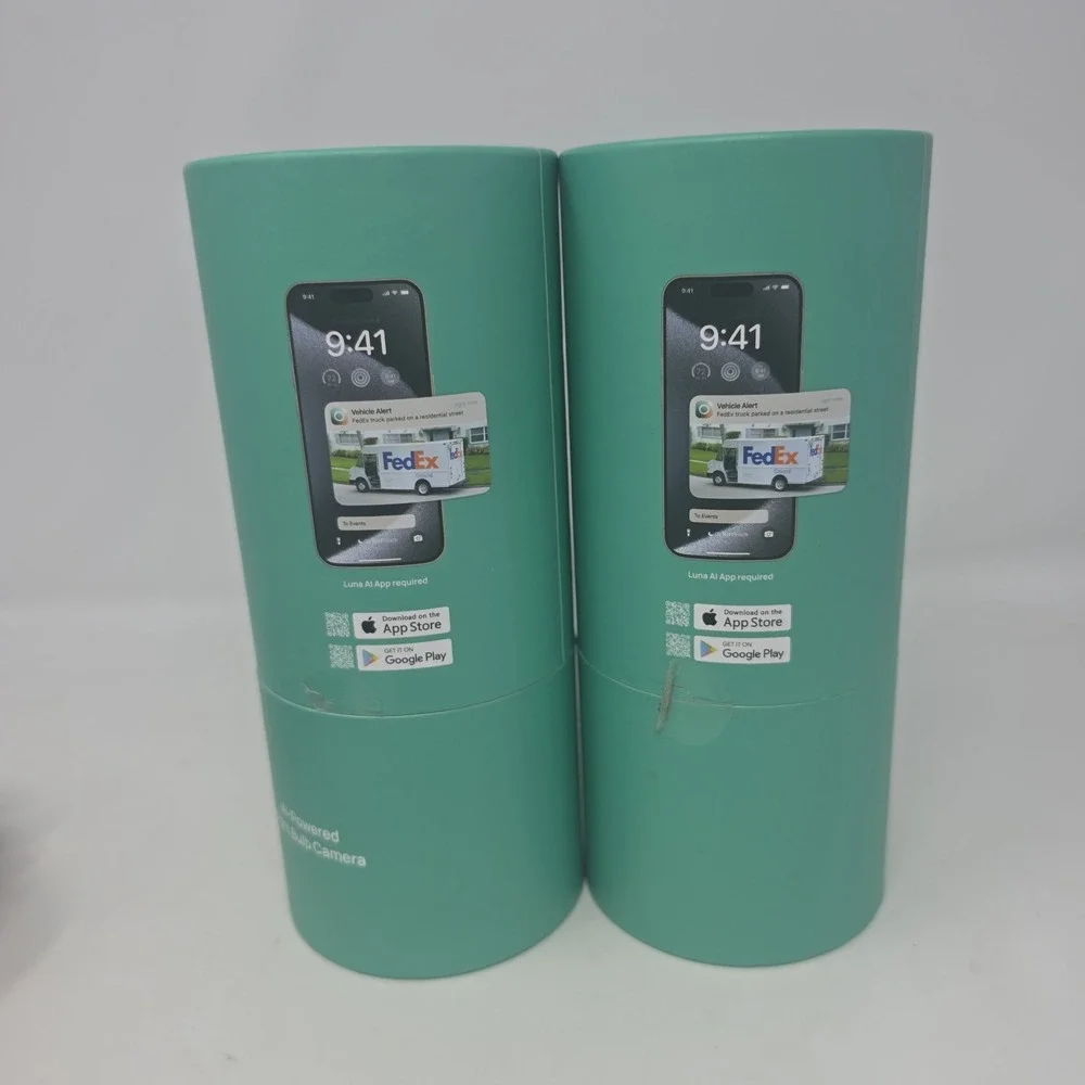 Luna Bright Eye HD Bulb Camera Wireless Night Vision Wi-Fi Lot Of 2